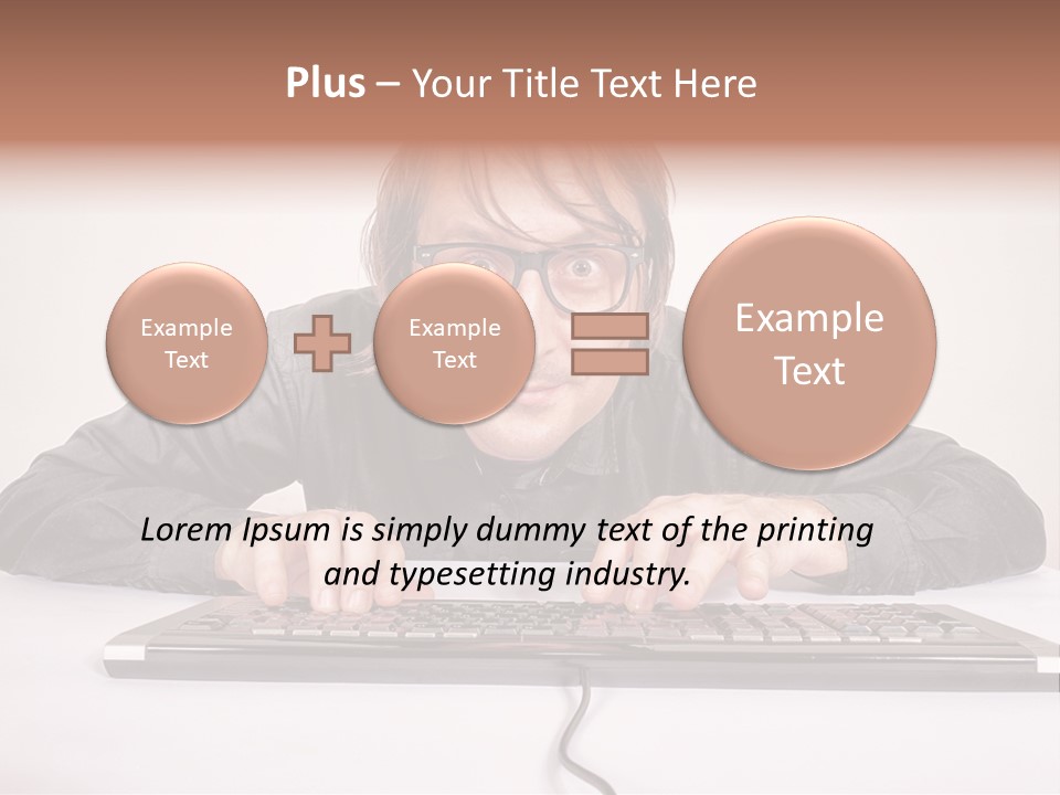 Humor Background Password PowerPoint Template