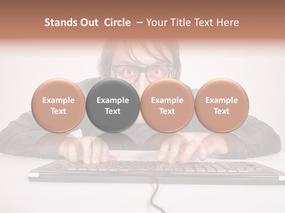 Humor Background Password PowerPoint Template