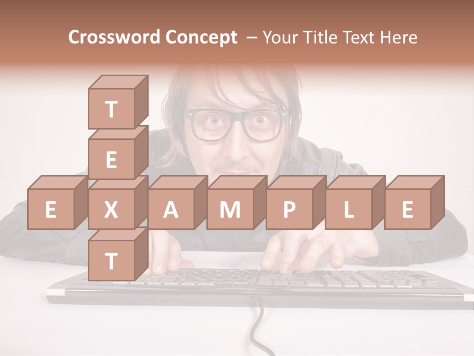 Humor Background Password PowerPoint Template