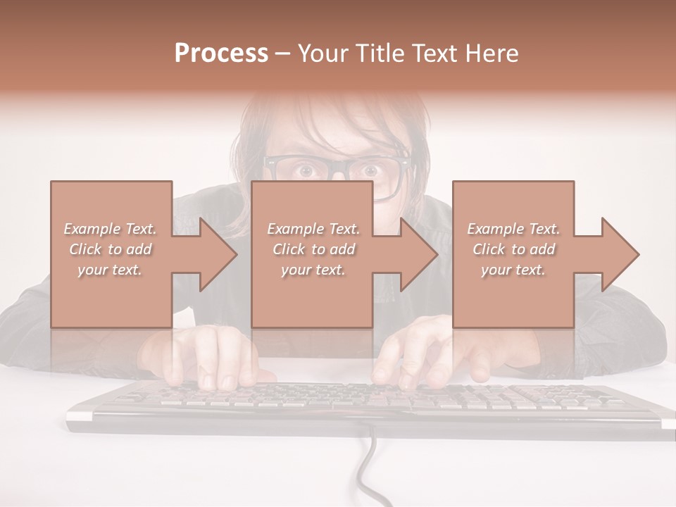 Humor Background Password PowerPoint Template