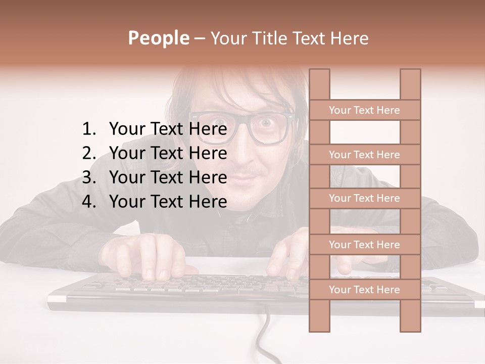 Humor Background Password PowerPoint Template