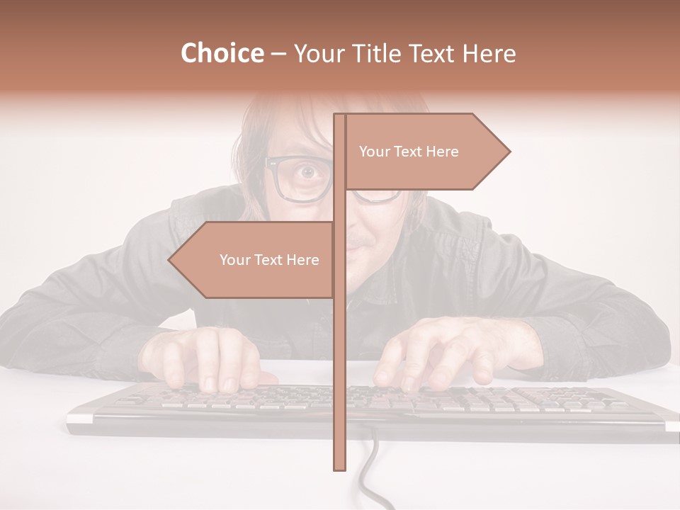 Humor Background Password PowerPoint Template