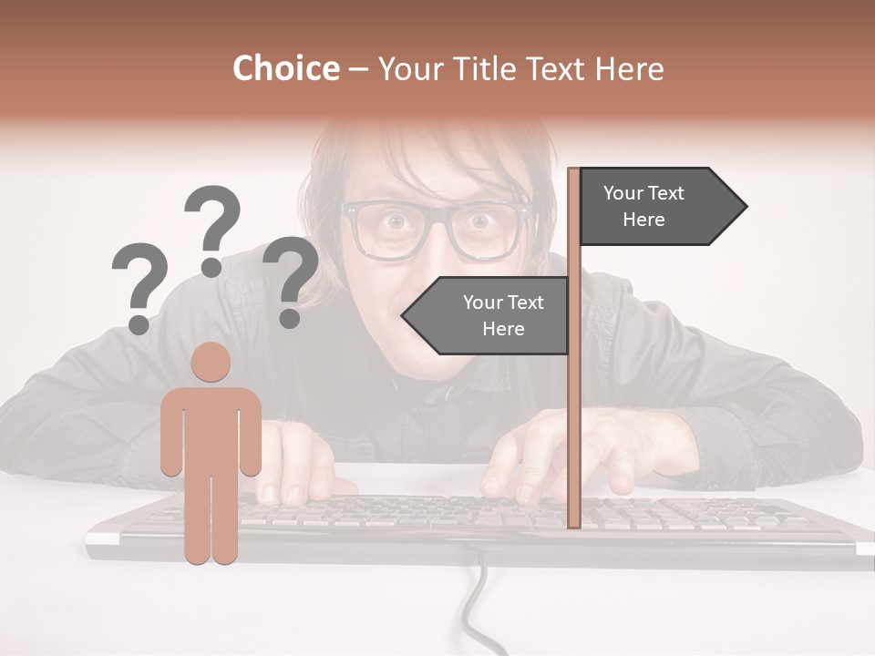 Humor Background Password PowerPoint Template