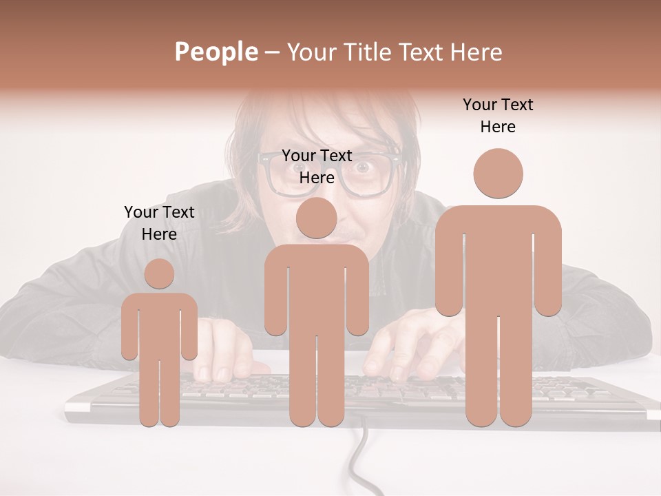 Humor Background Password PowerPoint Template