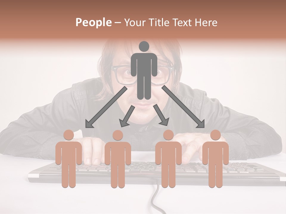 Humor Background Password PowerPoint Template