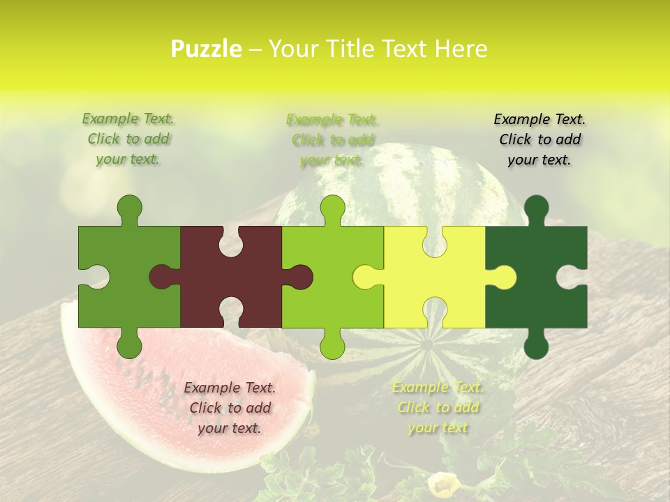 Dessert Section Whole PowerPoint Template