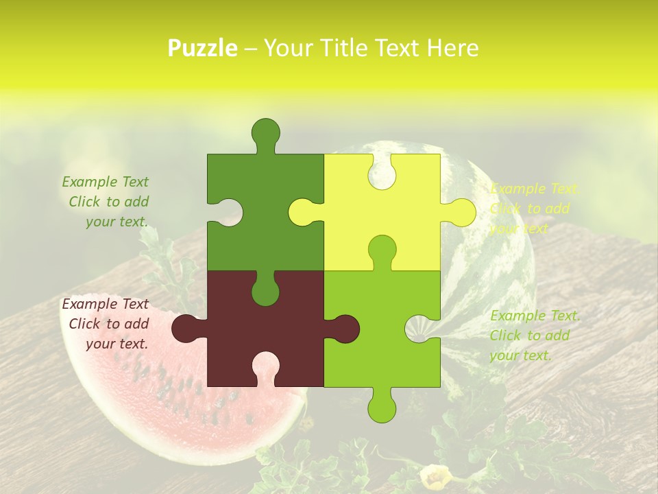 Dessert Section Whole PowerPoint Template