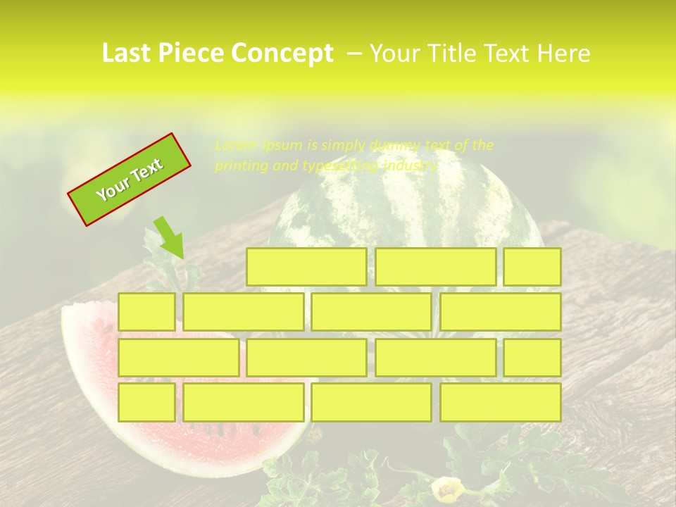 Dessert Section Whole PowerPoint Template