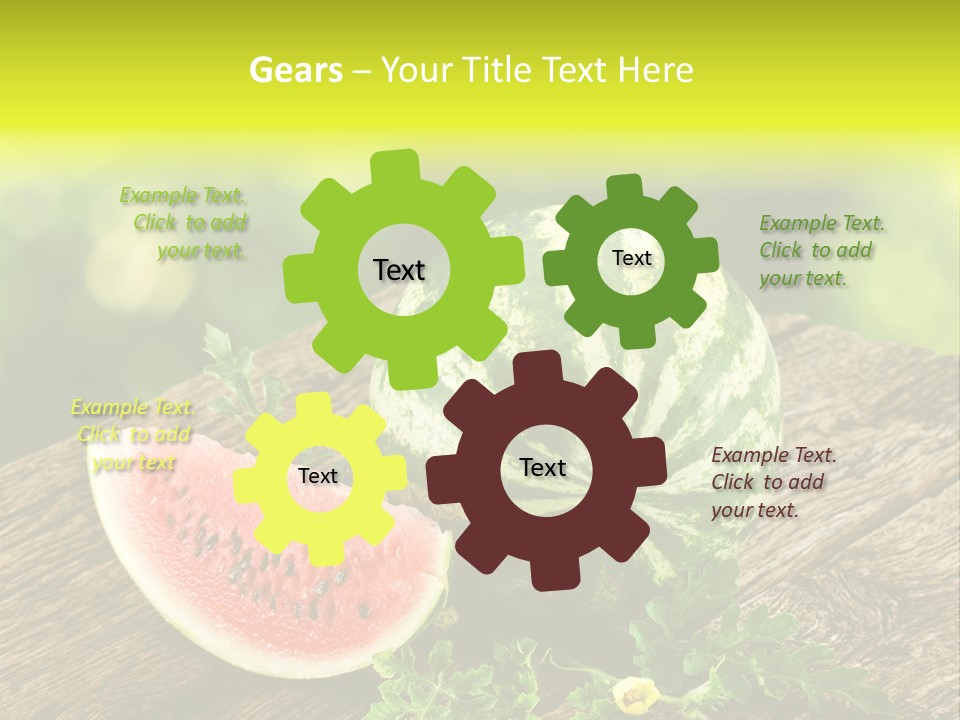 Dessert Section Whole PowerPoint Template