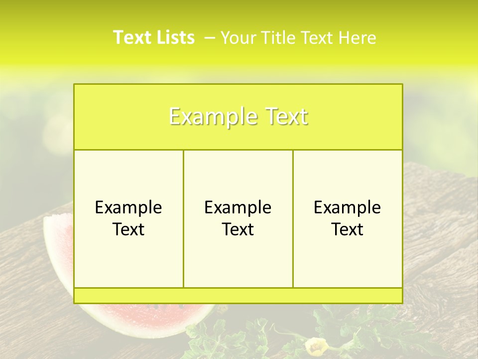 Dessert Section Whole PowerPoint Template