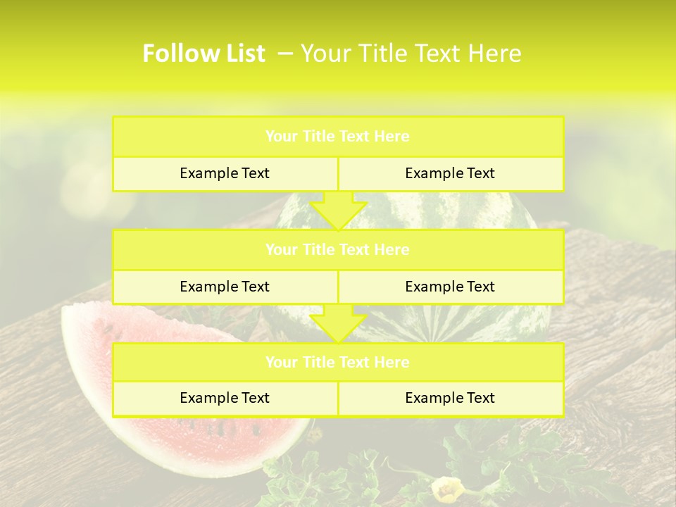 Dessert Section Whole PowerPoint Template
