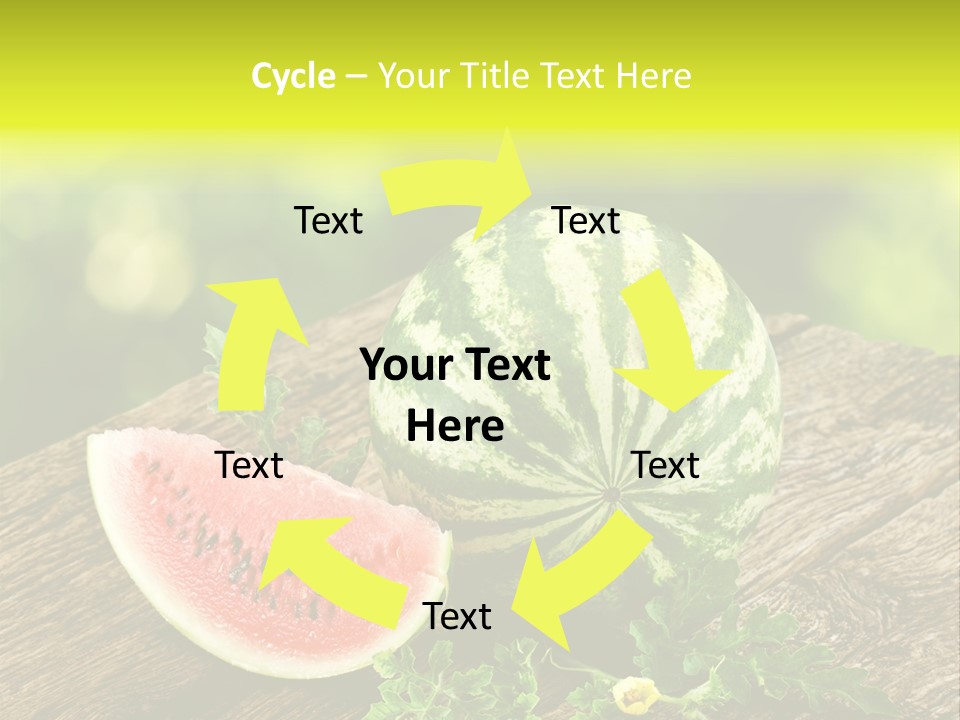 Dessert Section Whole PowerPoint Template
