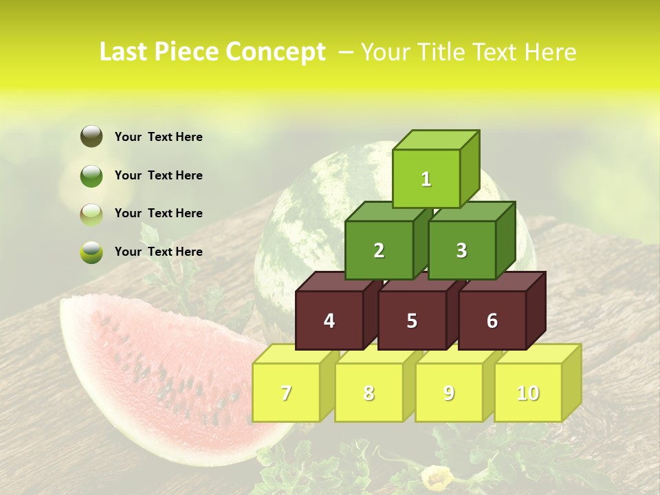 Dessert Section Whole PowerPoint Template