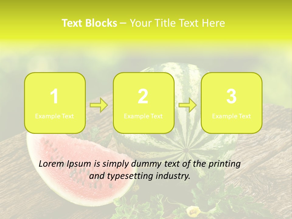 Dessert Section Whole PowerPoint Template