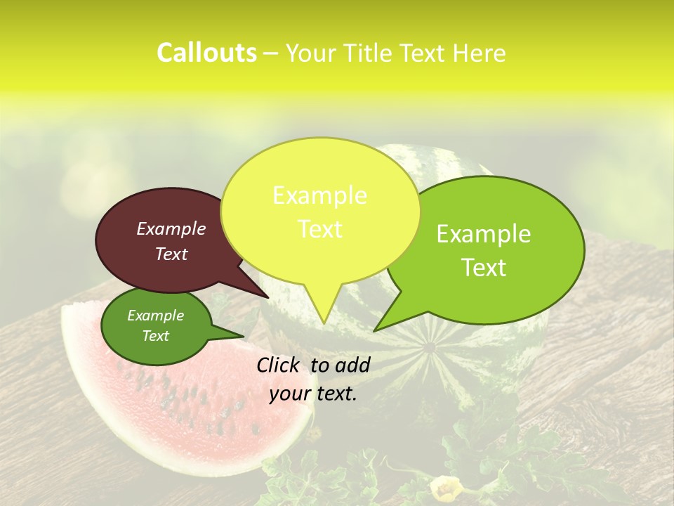 Dessert Section Whole PowerPoint Template