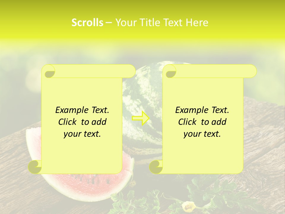 Dessert Section Whole PowerPoint Template