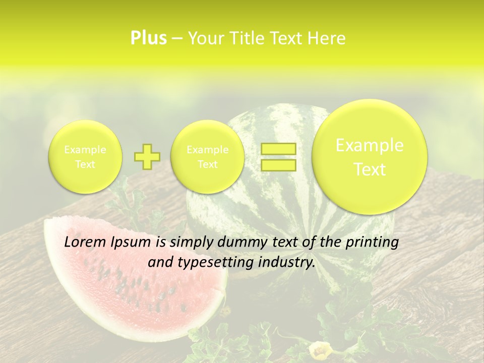 Dessert Section Whole PowerPoint Template