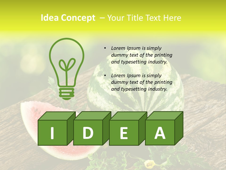 Dessert Section Whole PowerPoint Template