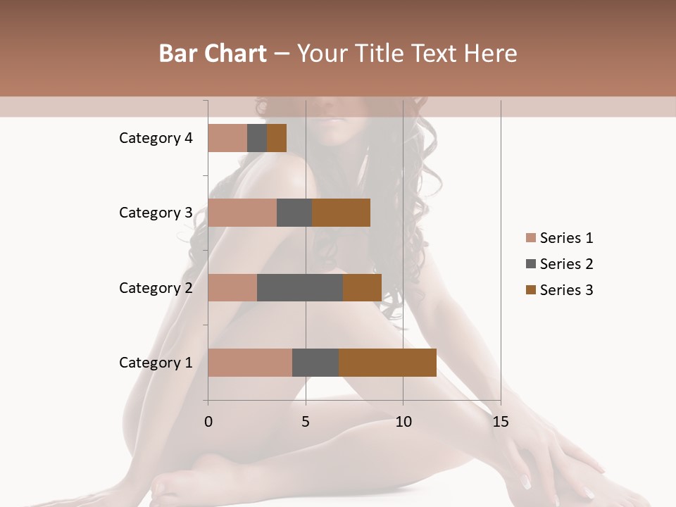 Brunette Barefoot Single PowerPoint Template