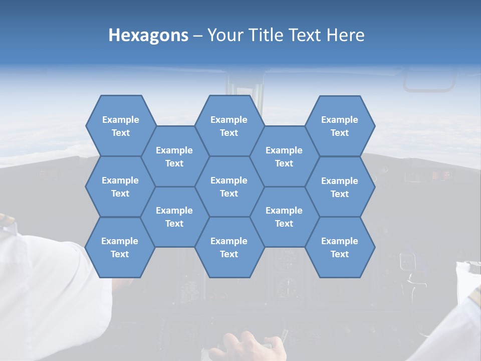 Glass Window Flight PowerPoint Template