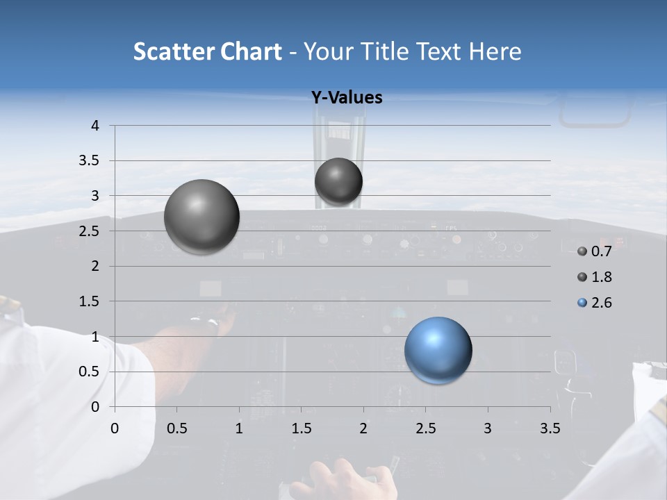 Glass Window Flight PowerPoint Template