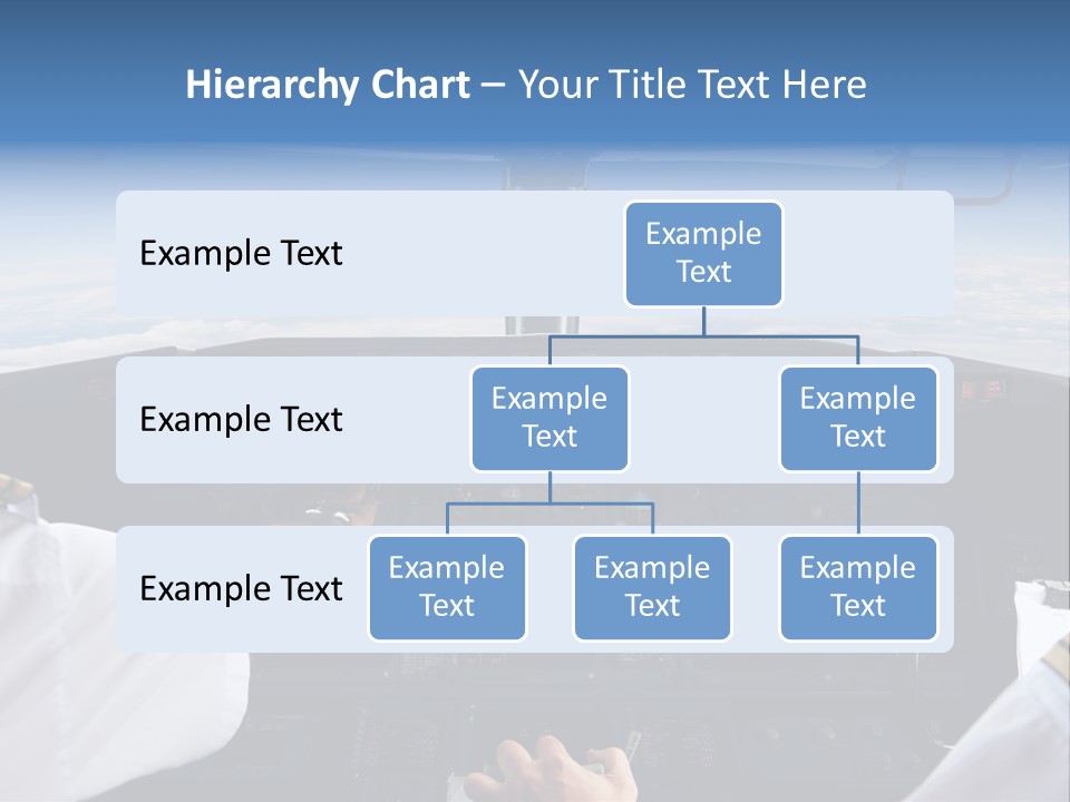 Glass Window Flight PowerPoint Template
