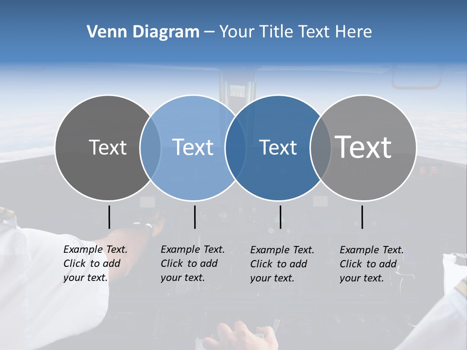 Glass Window Flight PowerPoint Template
