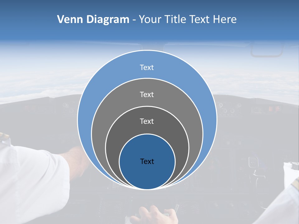 Glass Window Flight PowerPoint Template