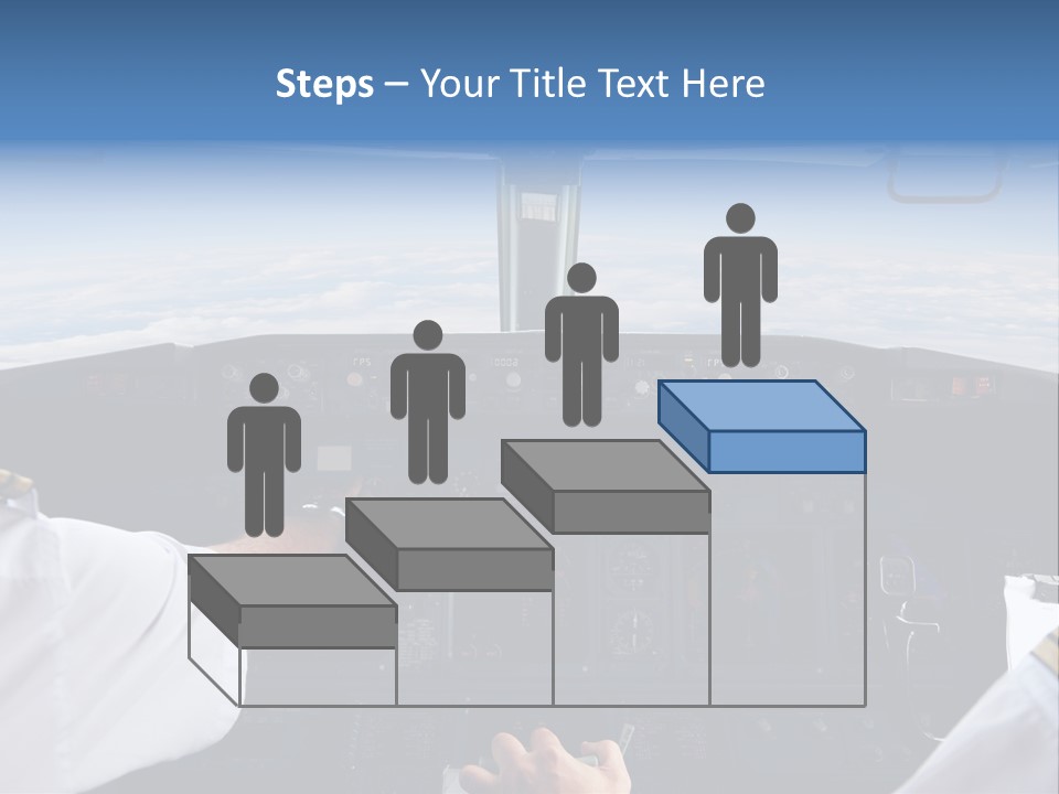 Glass Window Flight PowerPoint Template