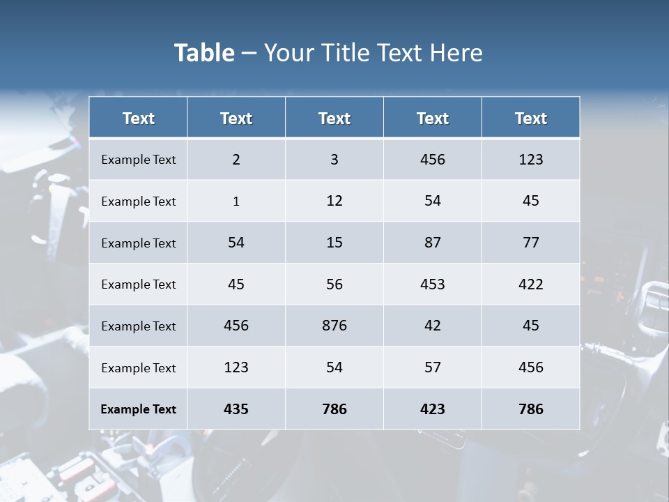 Interior Technology View PowerPoint Template