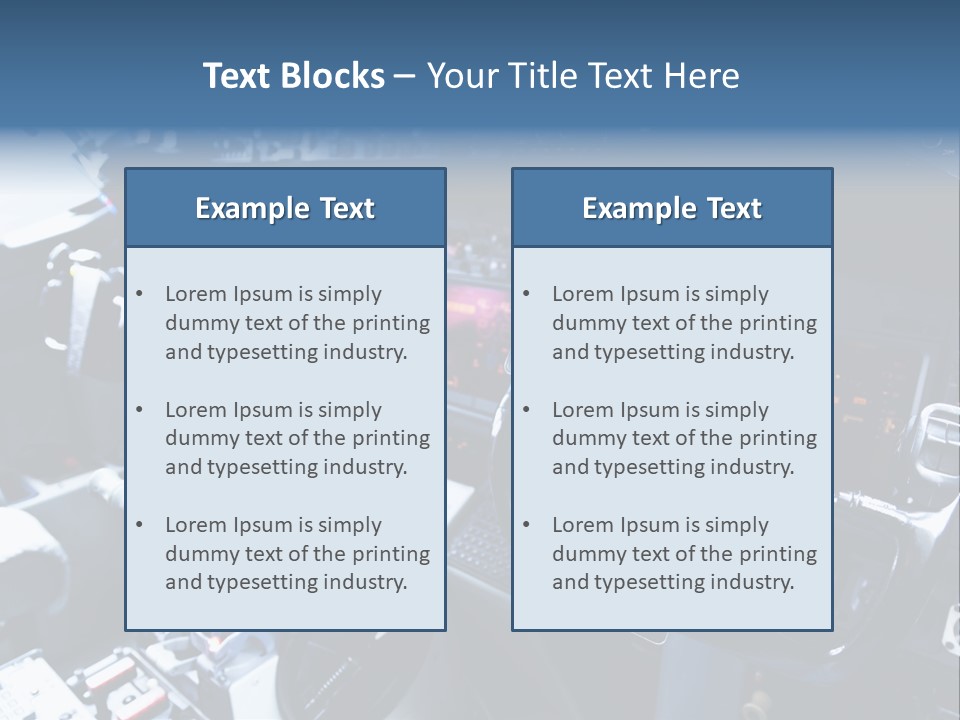 Interior Technology View PowerPoint Template