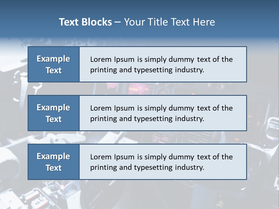 Interior Technology View PowerPoint Template