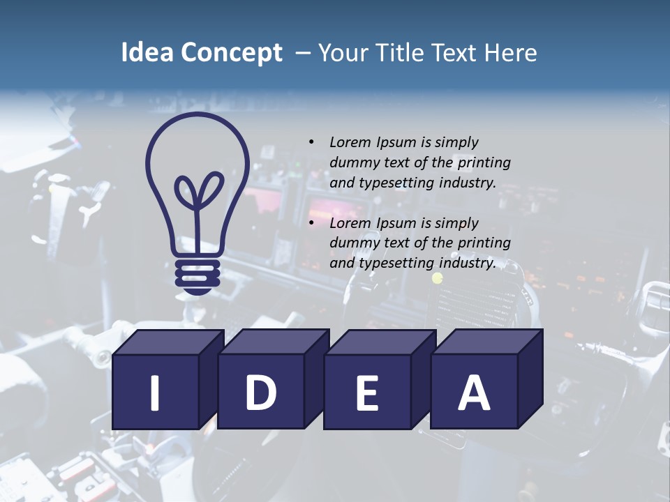 Interior Technology View PowerPoint Template