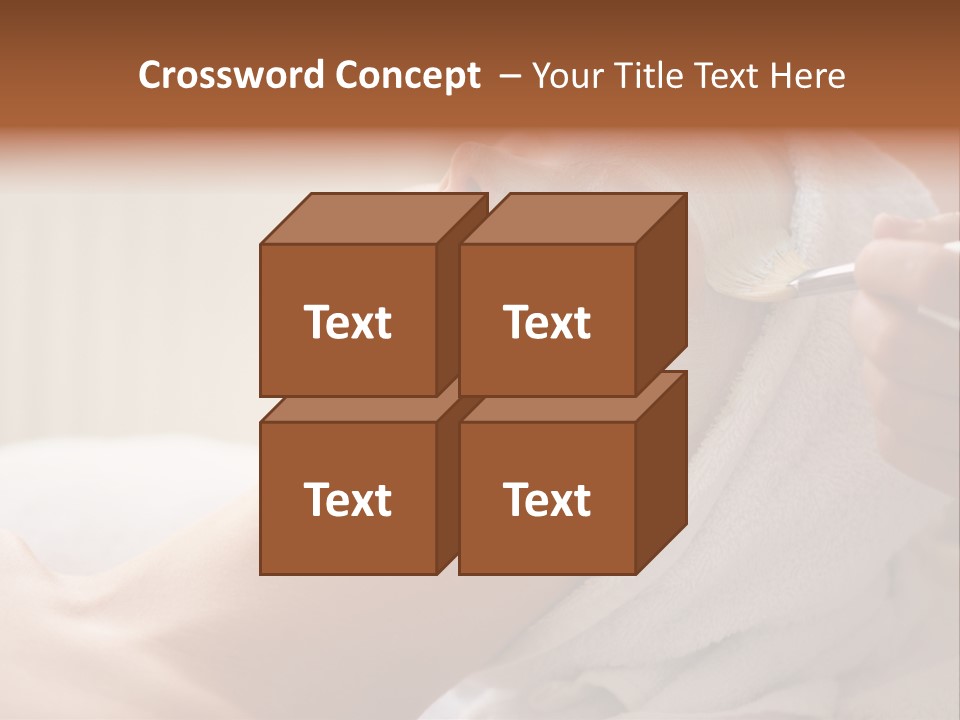 Feminine Naked Spa PowerPoint Template