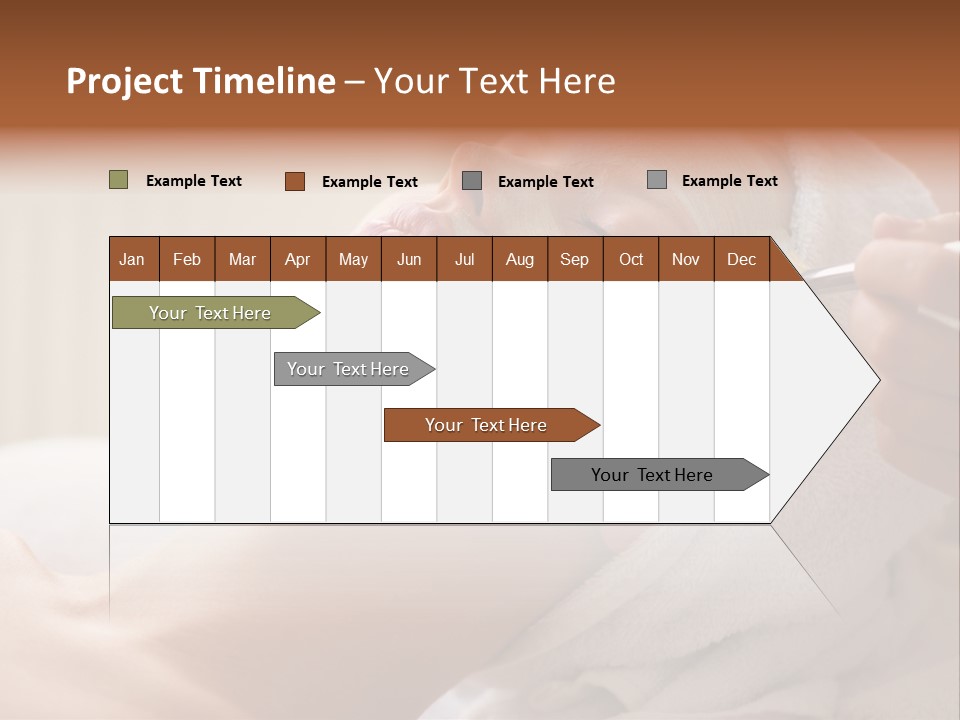 Feminine Naked Spa PowerPoint Template