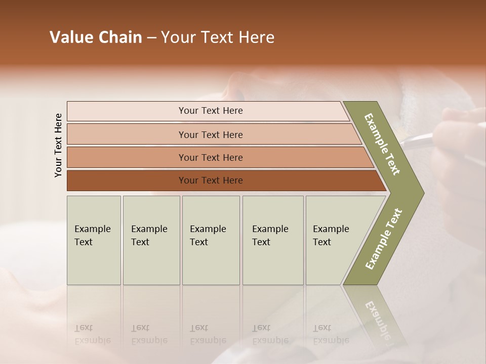 Feminine Naked Spa PowerPoint Template