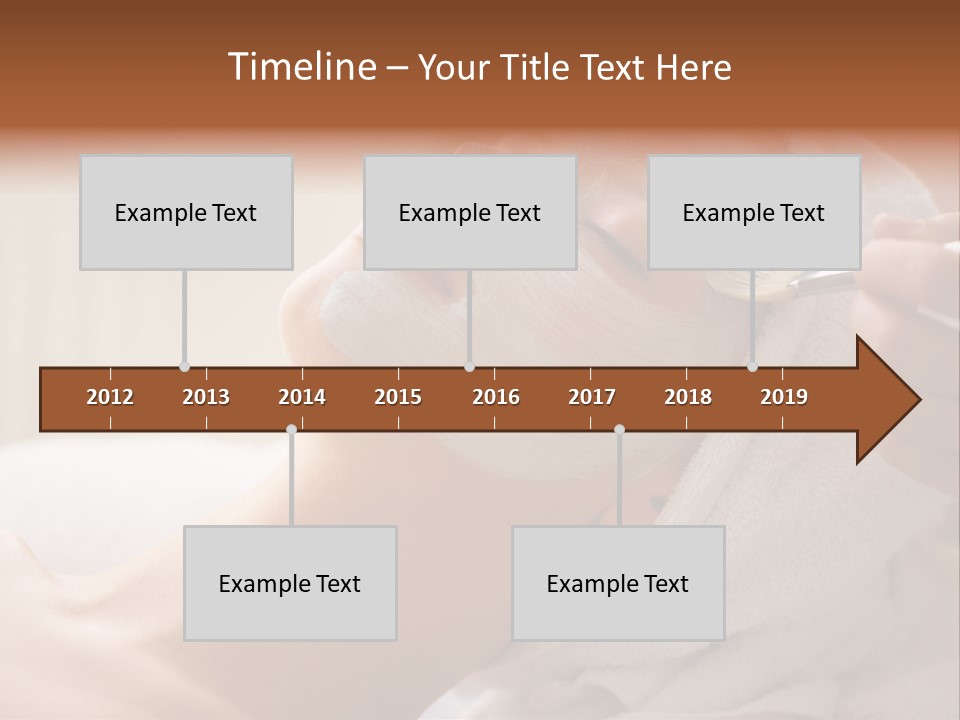 Feminine Naked Spa PowerPoint Template