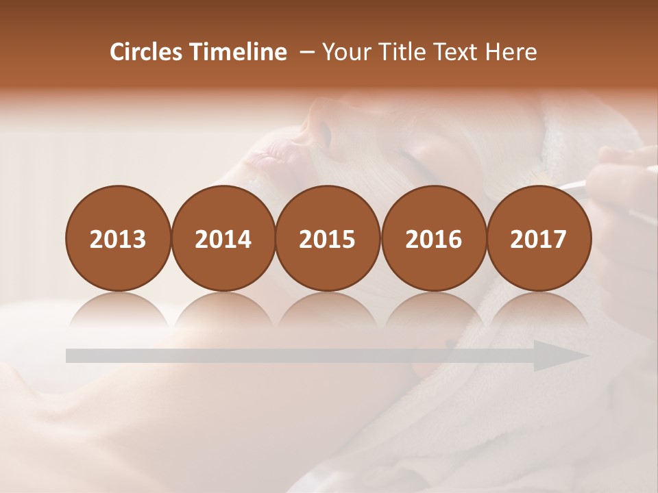 Feminine Naked Spa PowerPoint Template