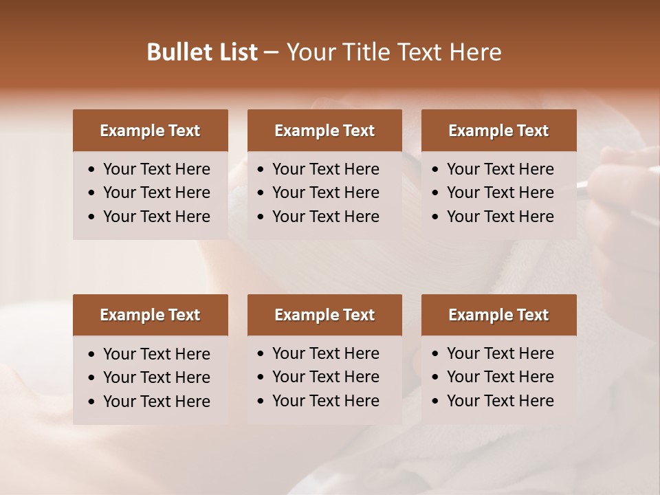 Feminine Naked Spa PowerPoint Template