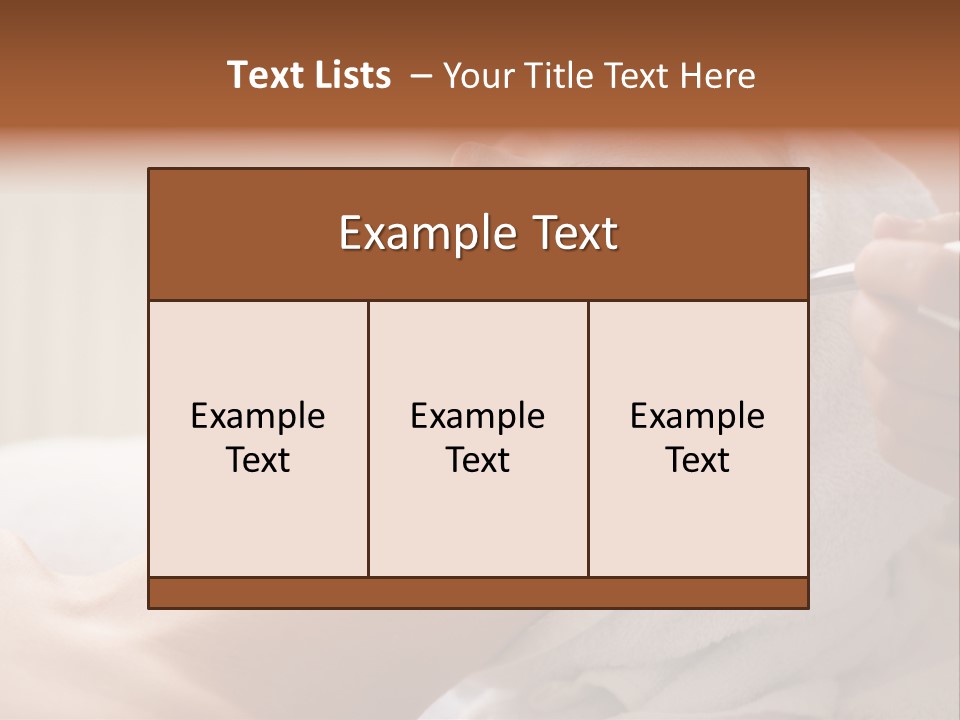 Feminine Naked Spa PowerPoint Template