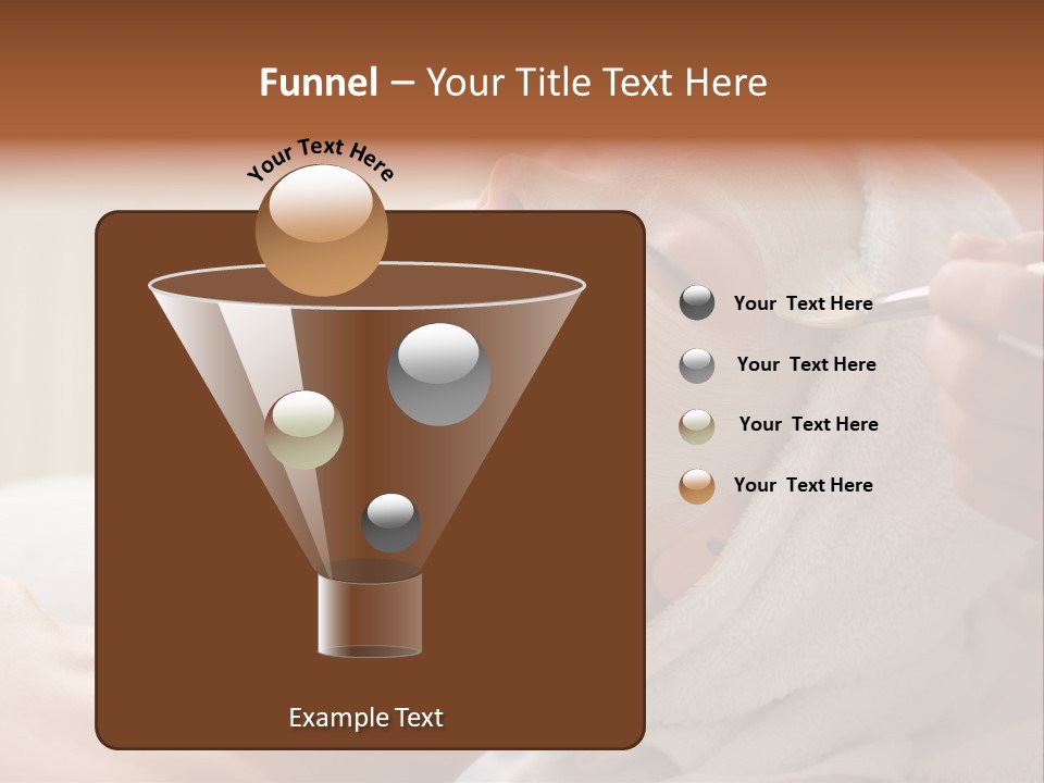 Feminine Naked Spa PowerPoint Template