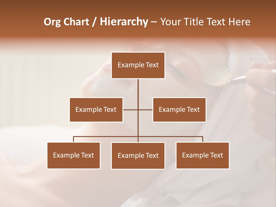 Feminine Naked Spa PowerPoint Template