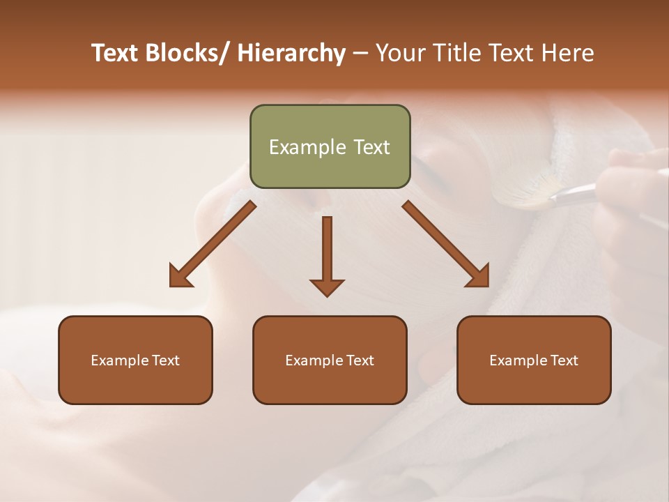 Feminine Naked Spa PowerPoint Template