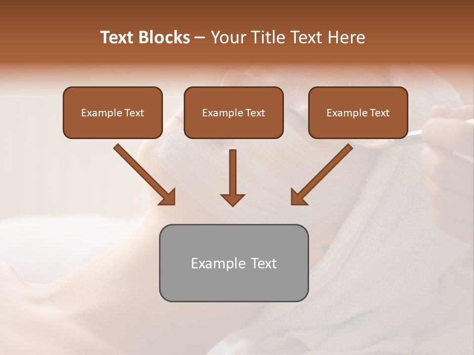 Feminine Naked Spa PowerPoint Template