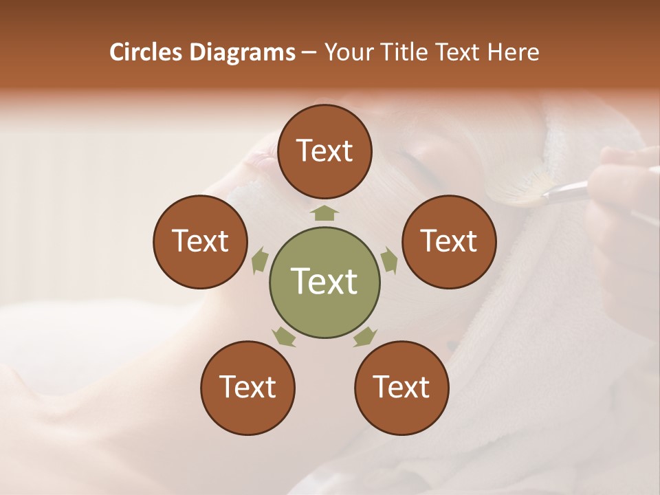 Feminine Naked Spa PowerPoint Template