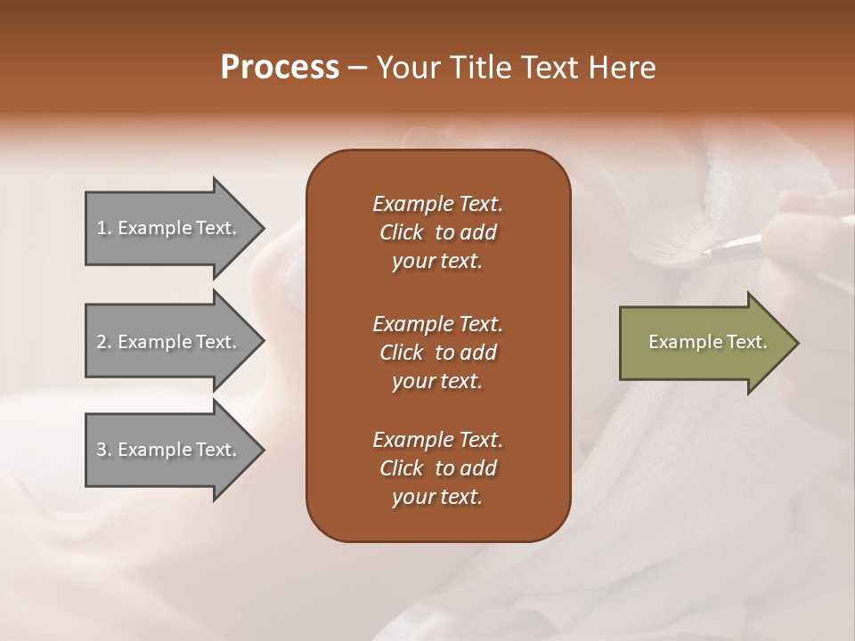 Feminine Naked Spa PowerPoint Template