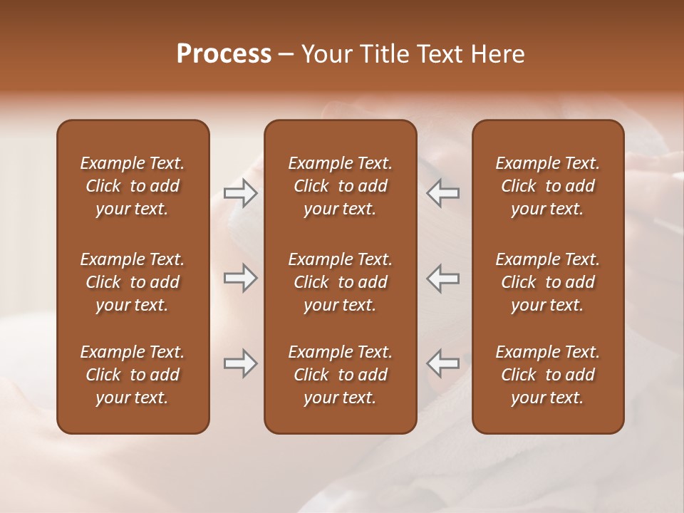 Feminine Naked Spa PowerPoint Template