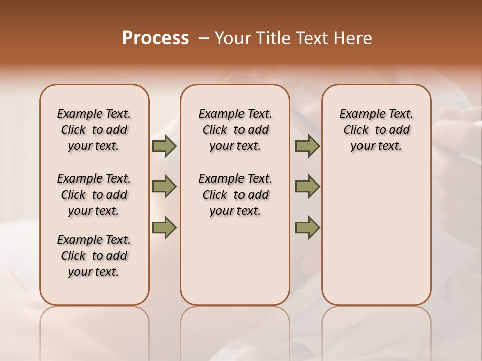 Feminine Naked Spa PowerPoint Template
