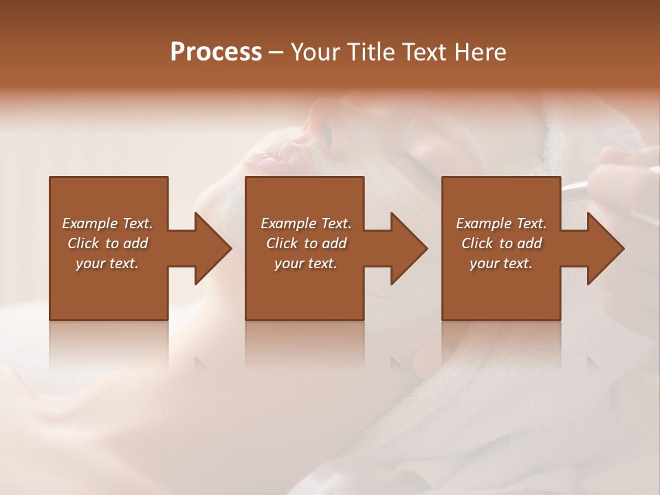 Feminine Naked Spa PowerPoint Template