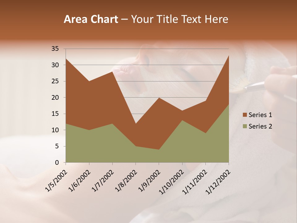 Feminine Naked Spa PowerPoint Template